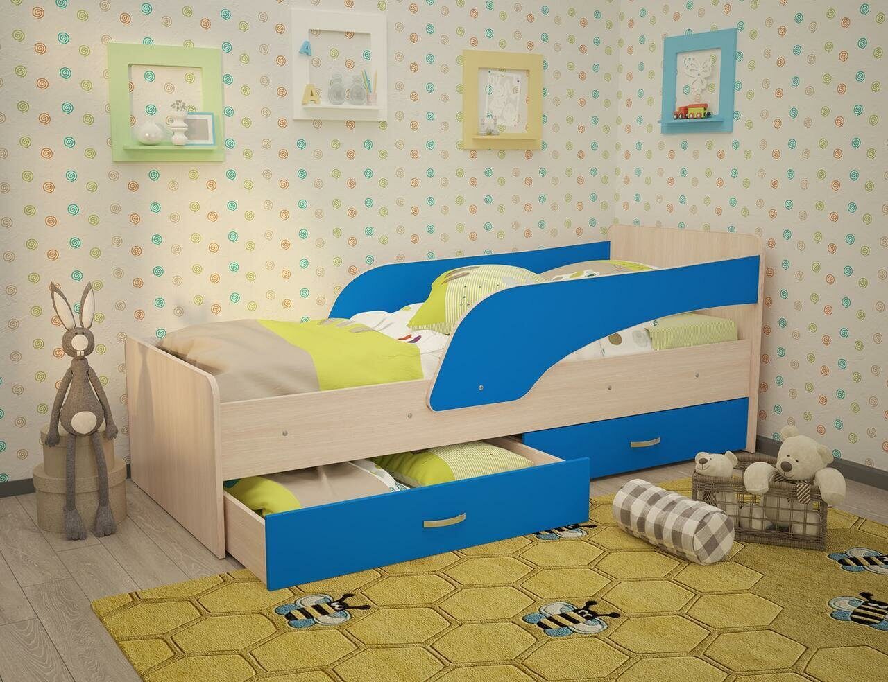 21 век детская кровать с бортиком