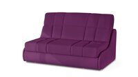 Прямой диван-кровать Ирак Лайт фиолетового цвета 120*200 см